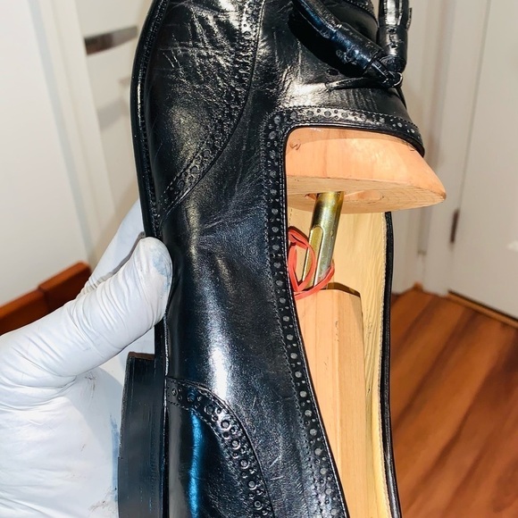 Belmondo Leather Tassel Metalion Loafer. Made in Spain. - Picture 13 of 16